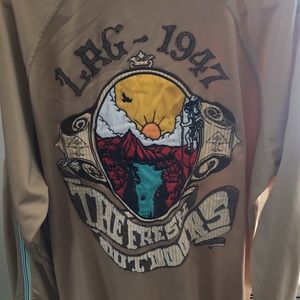 Lrg the fresh outsoors track style jacket size xl